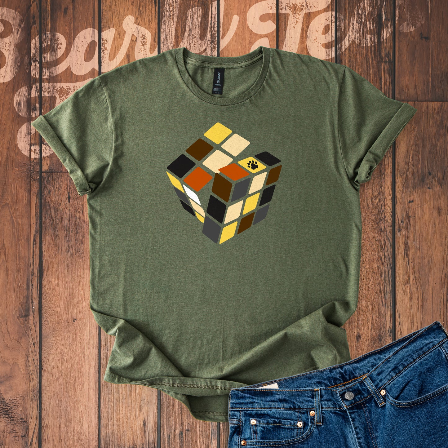 Rubiks Bear Pride T-Shirt