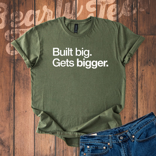 Built big. Gets bigger.