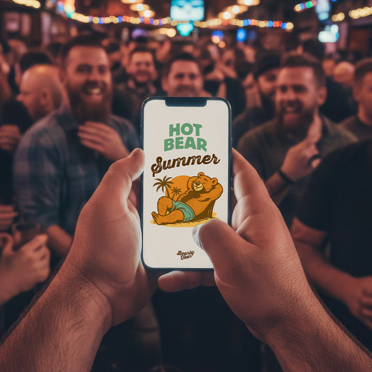 Hot Bear Summer Wallpaper