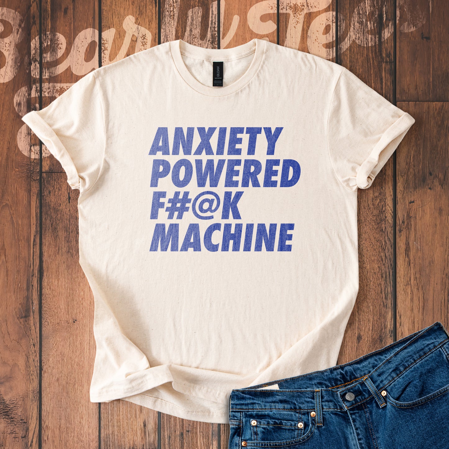 Anxiety Powered F#@K Machine T-Shirt