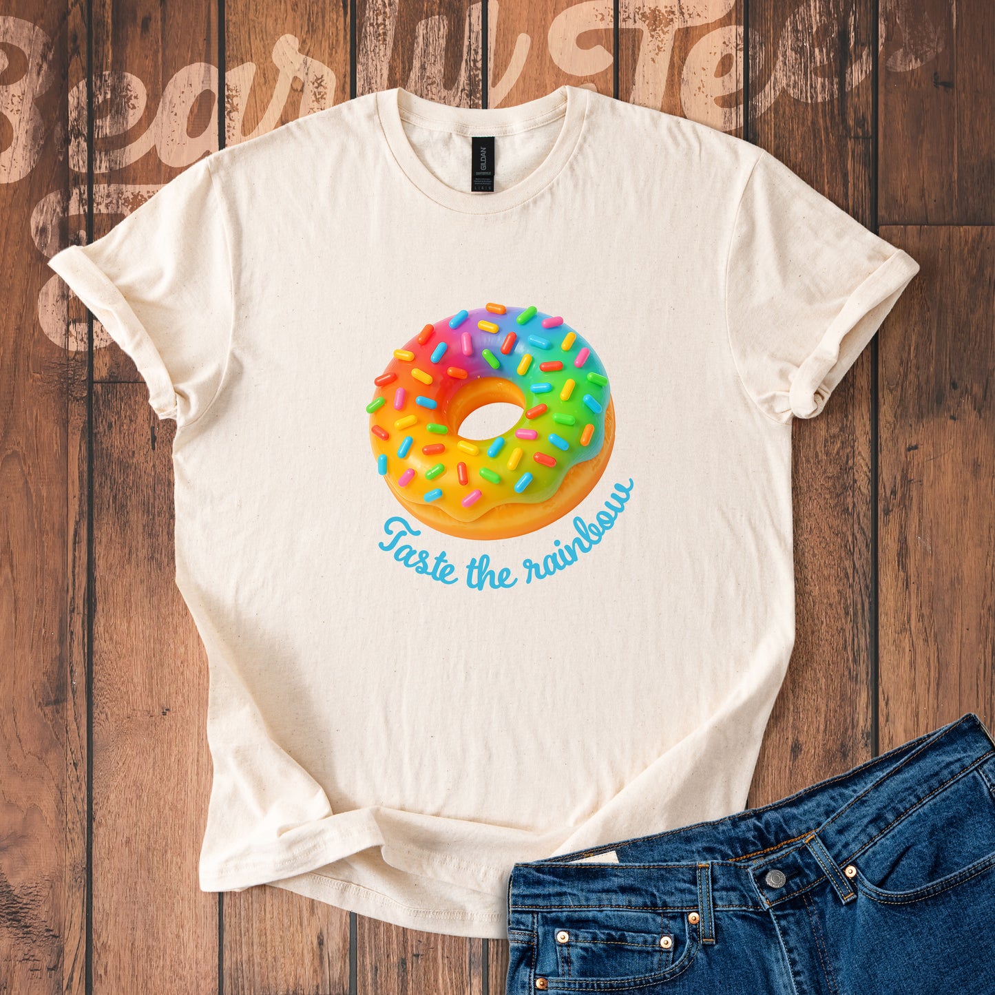 Taste the Rainbow Donut T-Shirt