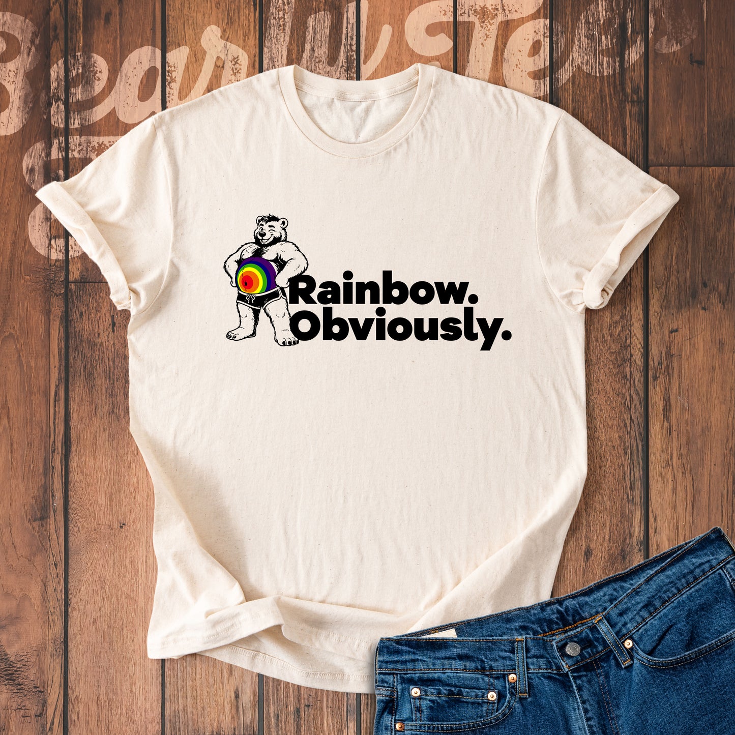 Rainbow. Obviously.