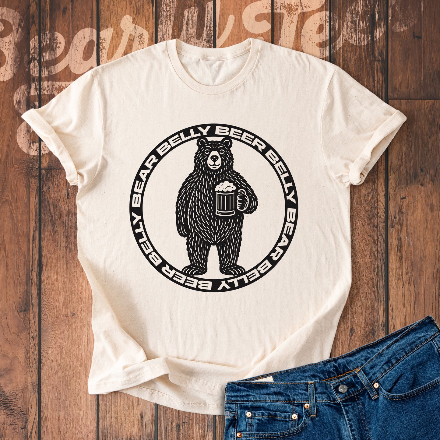 Beer belly, bear belly