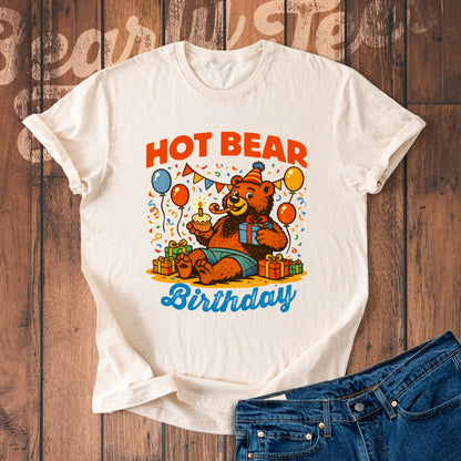 Hot bear birthday