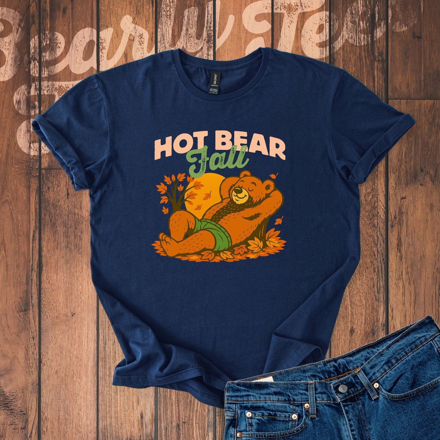Hot bear fall T-Shirt
