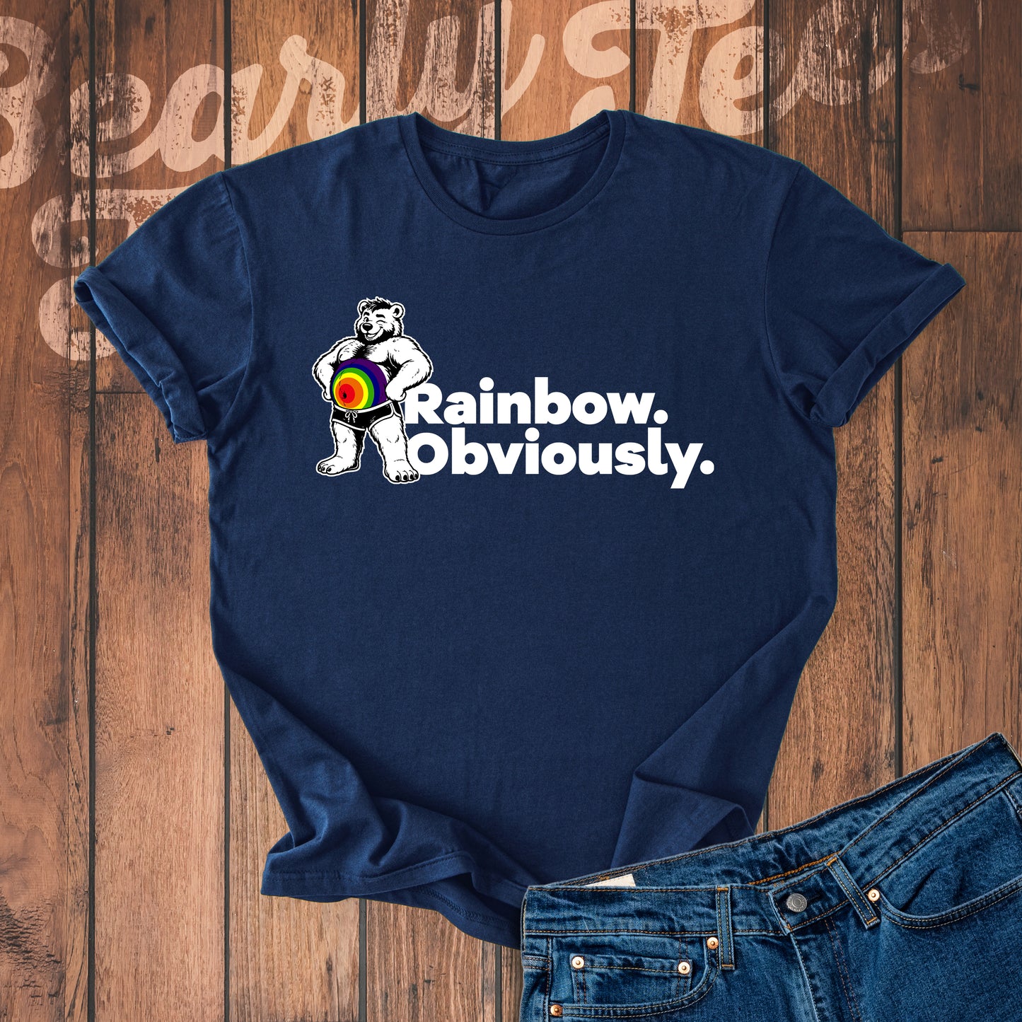 Rainbow. Obviously.