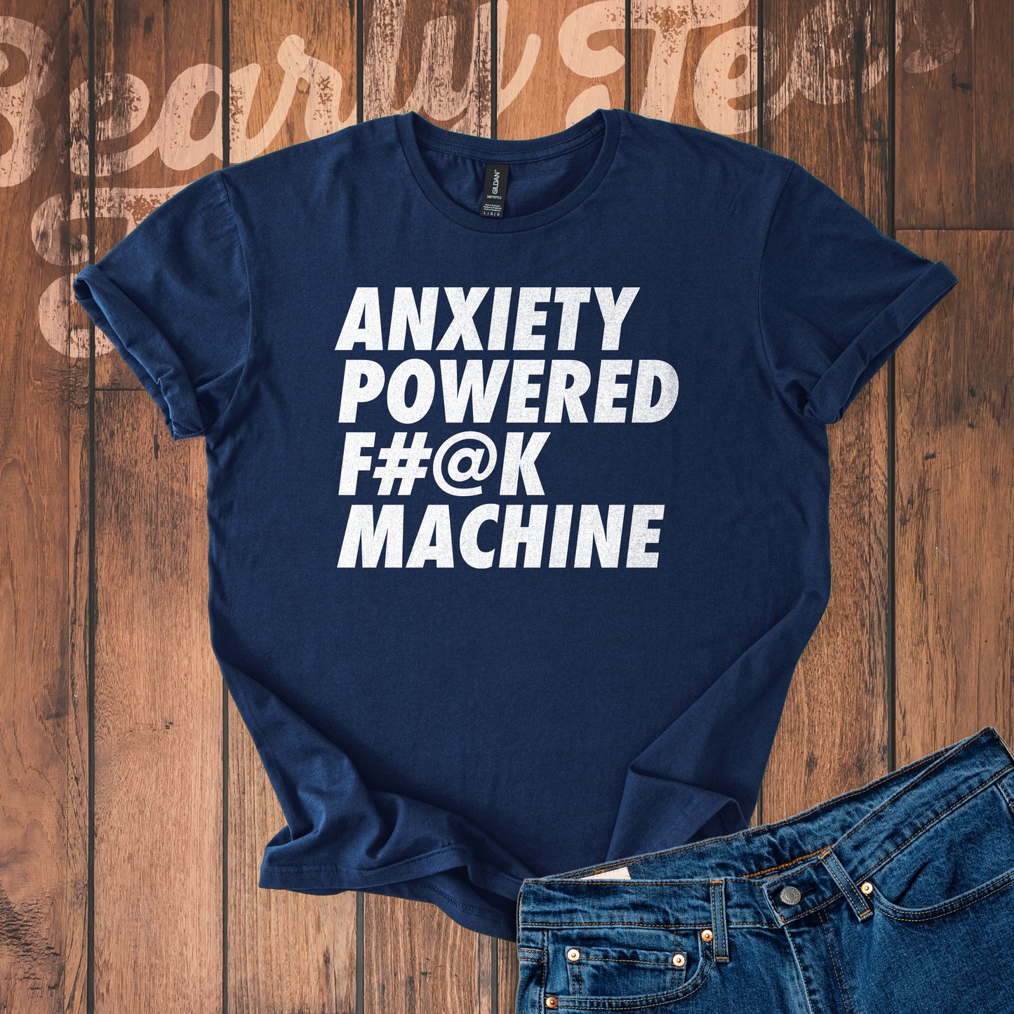 Anxiety Powered F#@K Machine T-Shirt