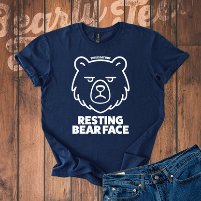 Resting Bear Face