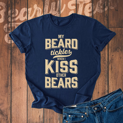My beard tickles