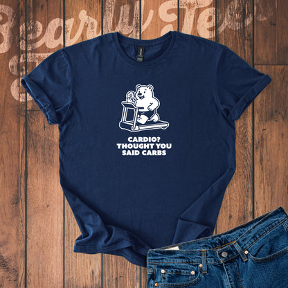 Cardio? Thought you said carbs