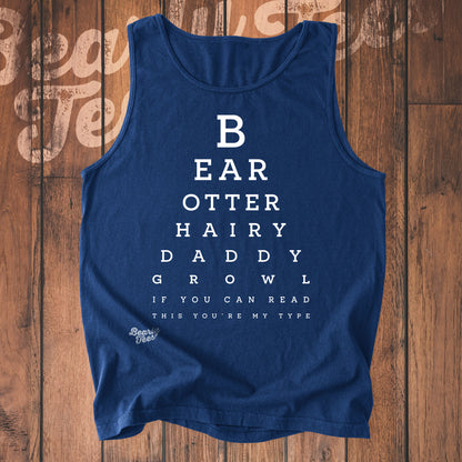 Bear chart tank top