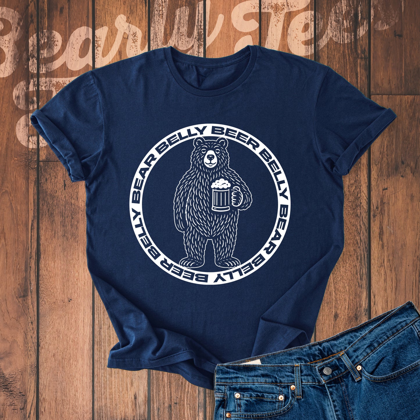 Beer belly, bear belly
