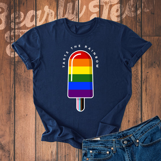 Taste the rainbow ice cream