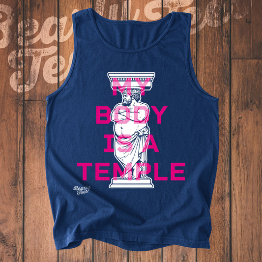 My body is a temple 2 tank top