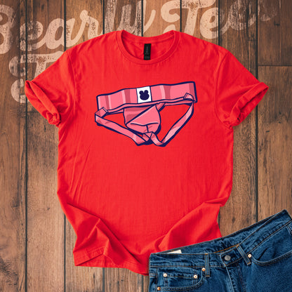 Pink Jockstrap T-Shirt