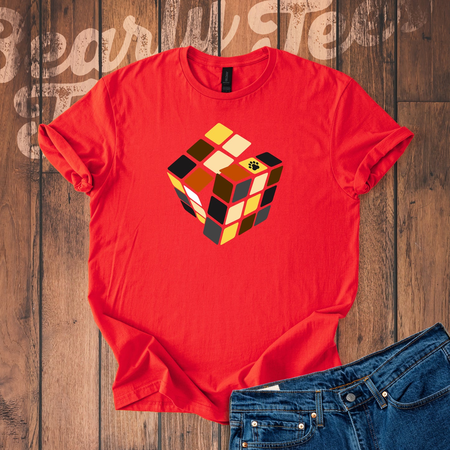 Rubiks Bear Pride T-Shirt