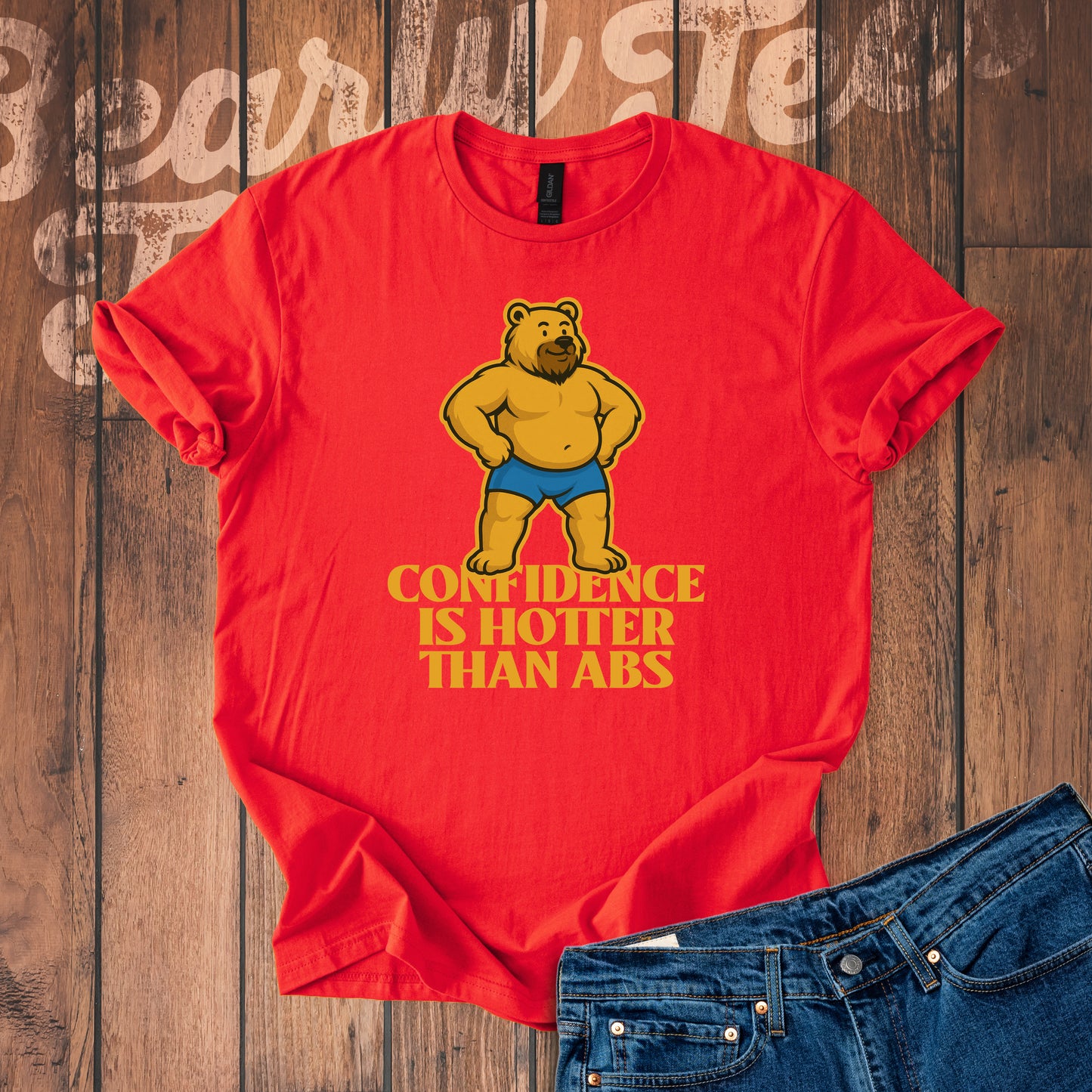 Confidence is hotter than abs T-Shirt