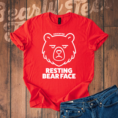 Resting Bear Face