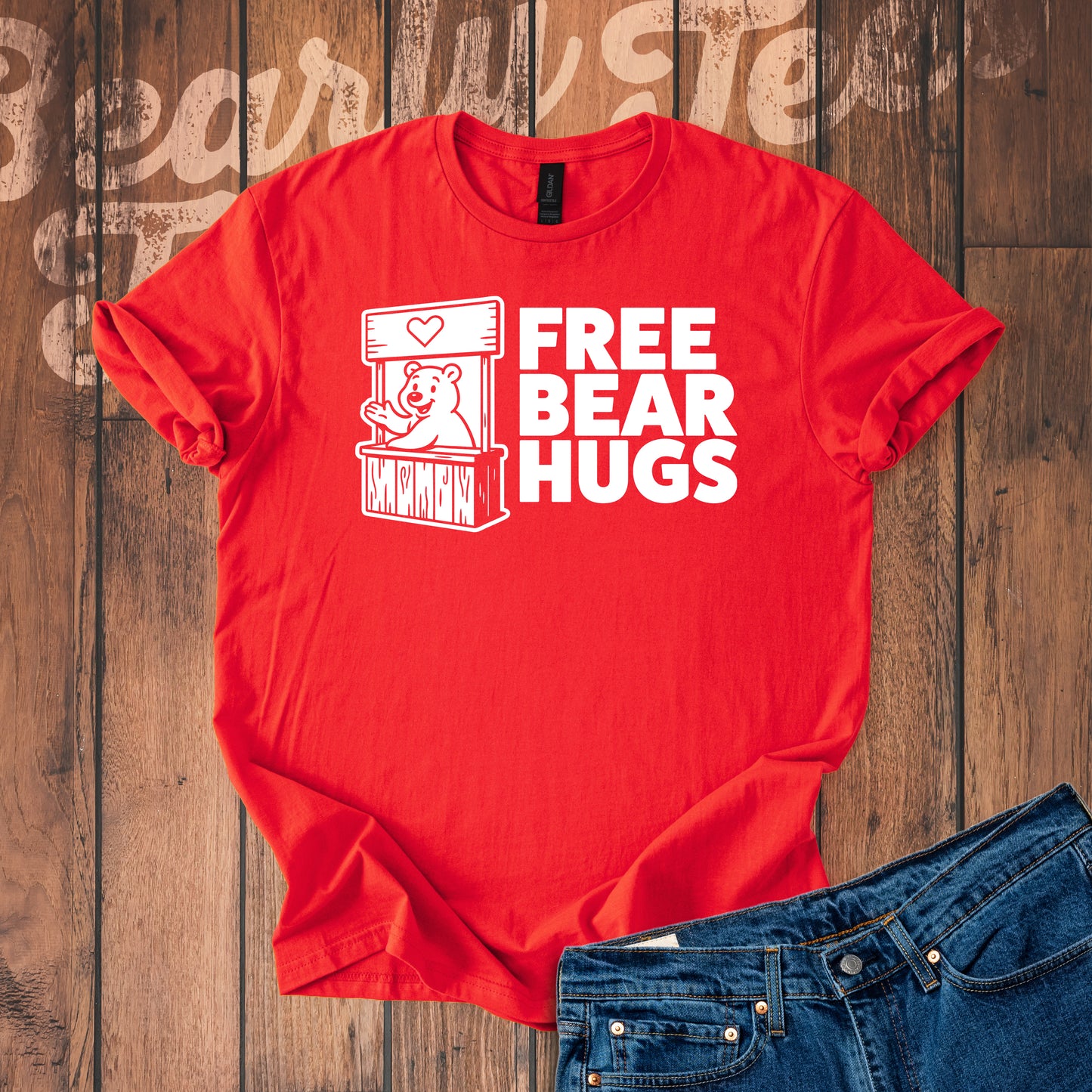 Free Bear Hugs T-Shirt