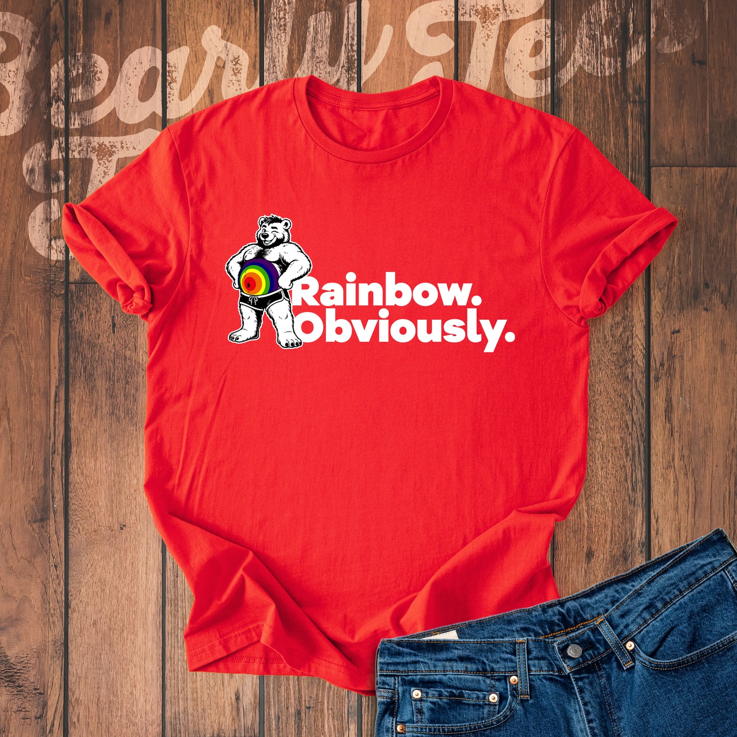 Rainbow. Obviously.