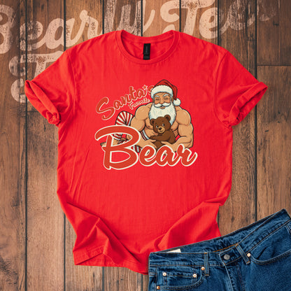 Santa's Favorite Bear T-Shirt