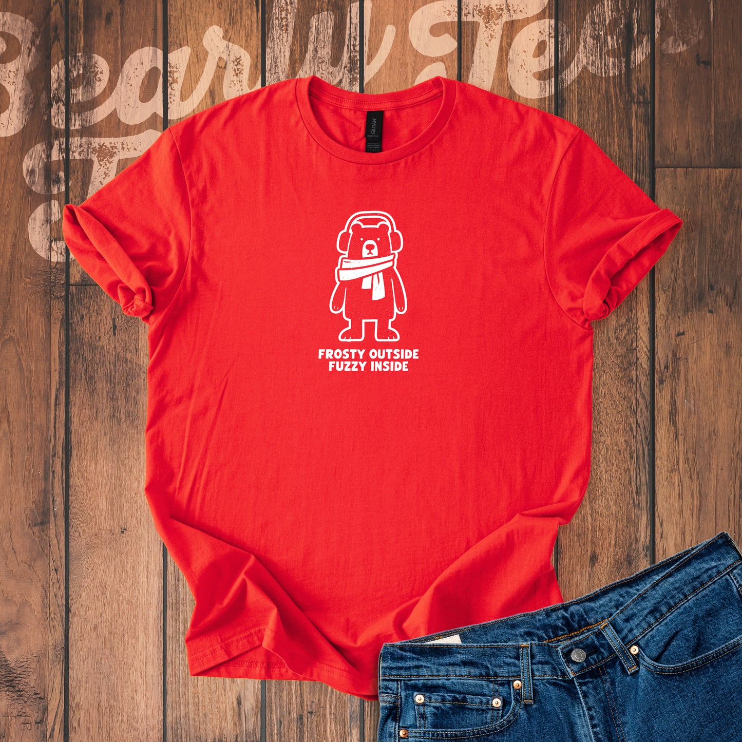 Frosty outside, fuzzy inside