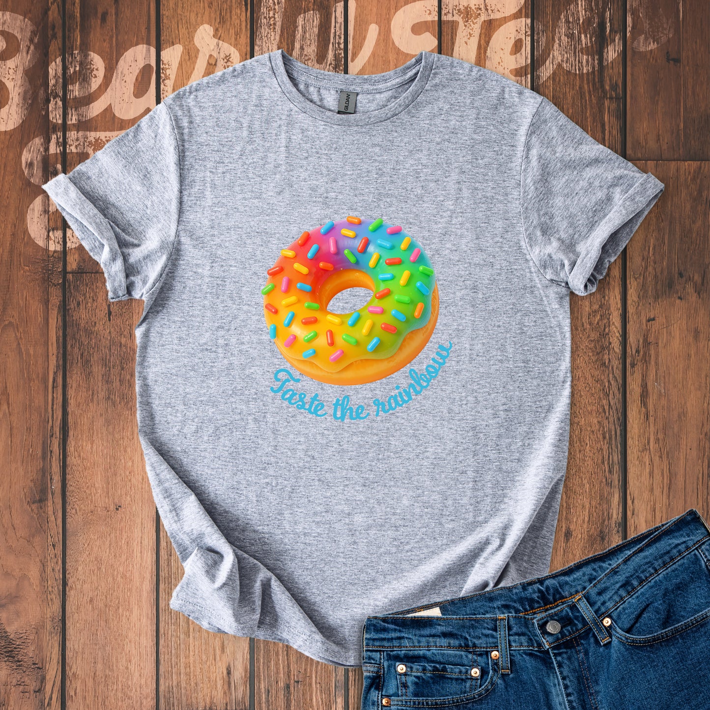 Taste the Rainbow Donut T-Shirt