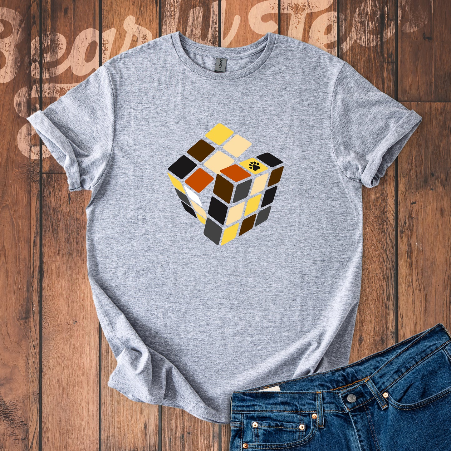 Rubiks Bear Pride T-Shirt