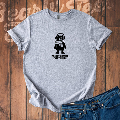 Frosty outside, fuzzy inside