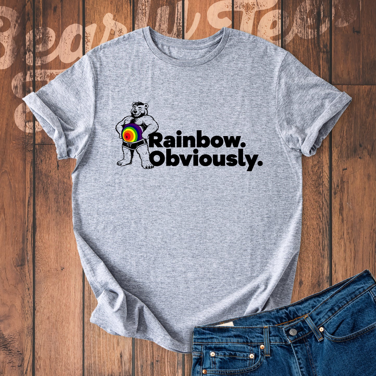 Rainbow. Obviously.
