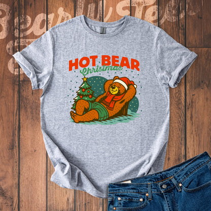 Hot Bear Christmas T-Shirt