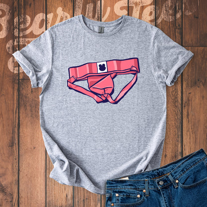 Pink Jockstrap T-Shirt