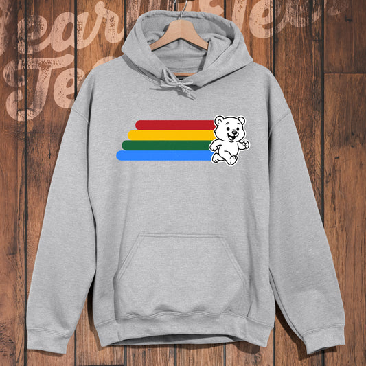 Running Bear Hoodie