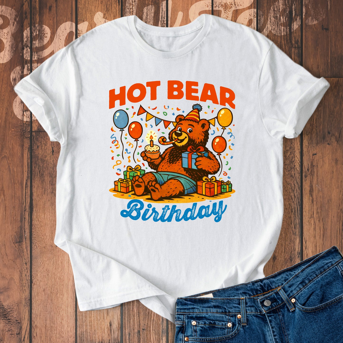 Hot bear birthday