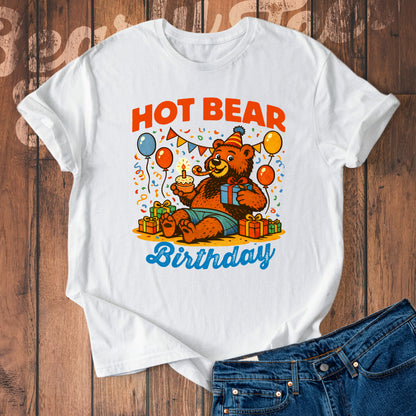 Hot bear birthday