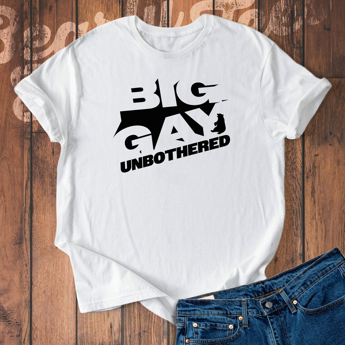Big gay unbothered
