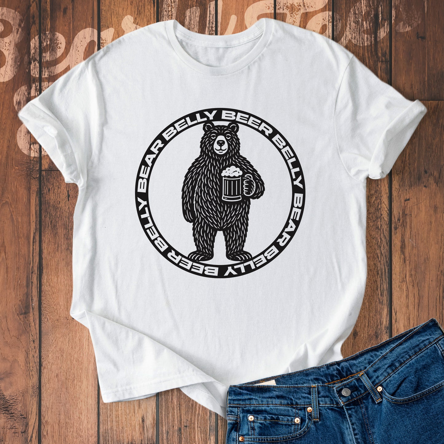 Beer belly, bear belly