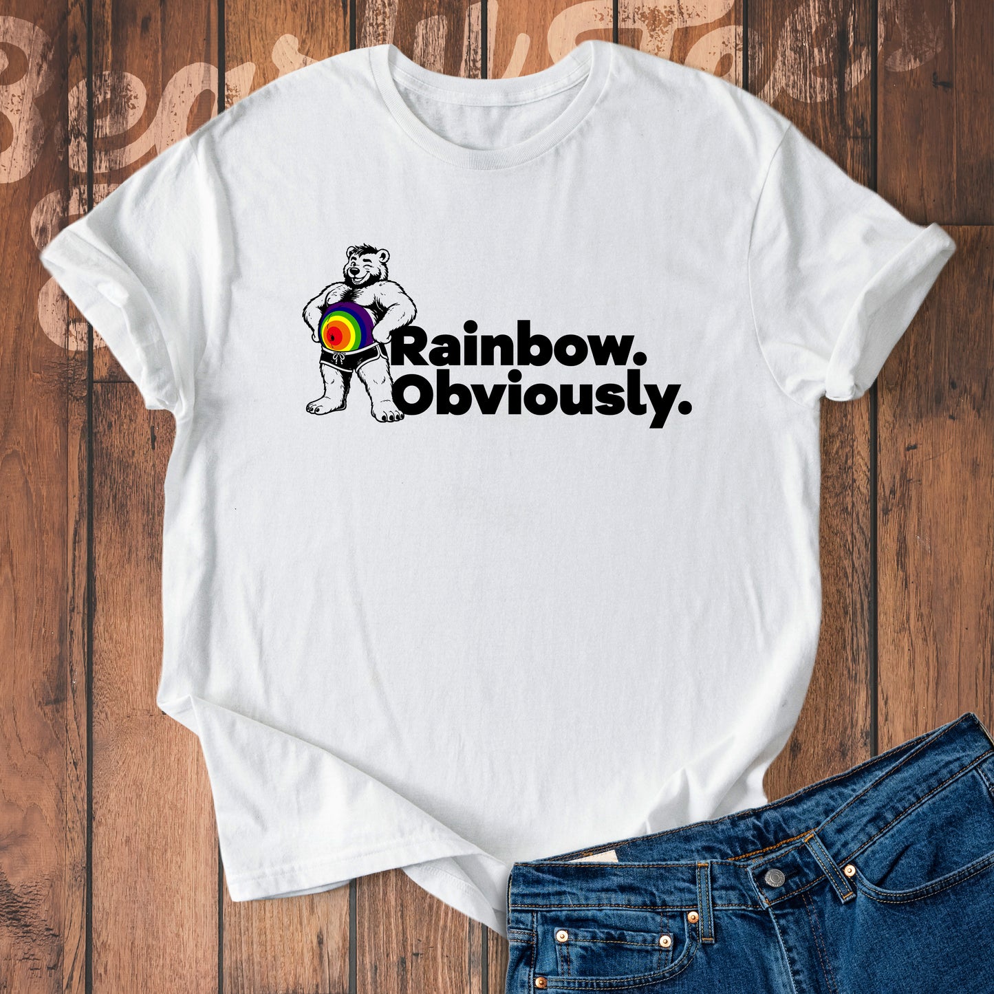 Rainbow. Obviously.