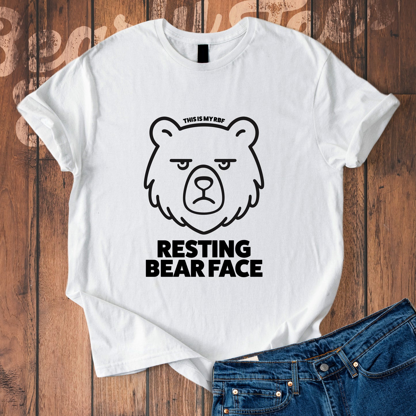 Resting Bear Face