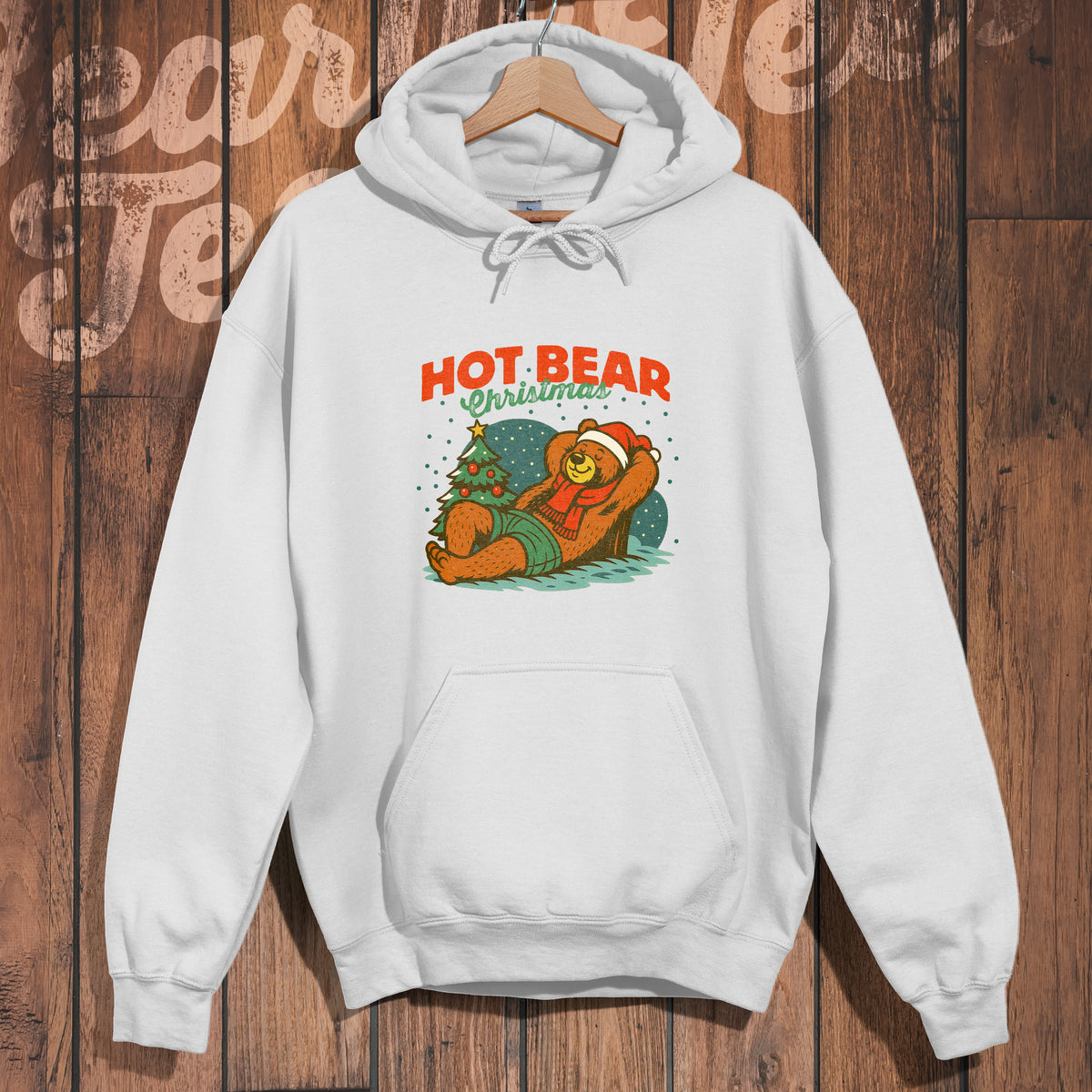 Hot Bear Christmas Hoodie