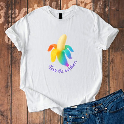 Taste the Rainbow Banana T-Shirt