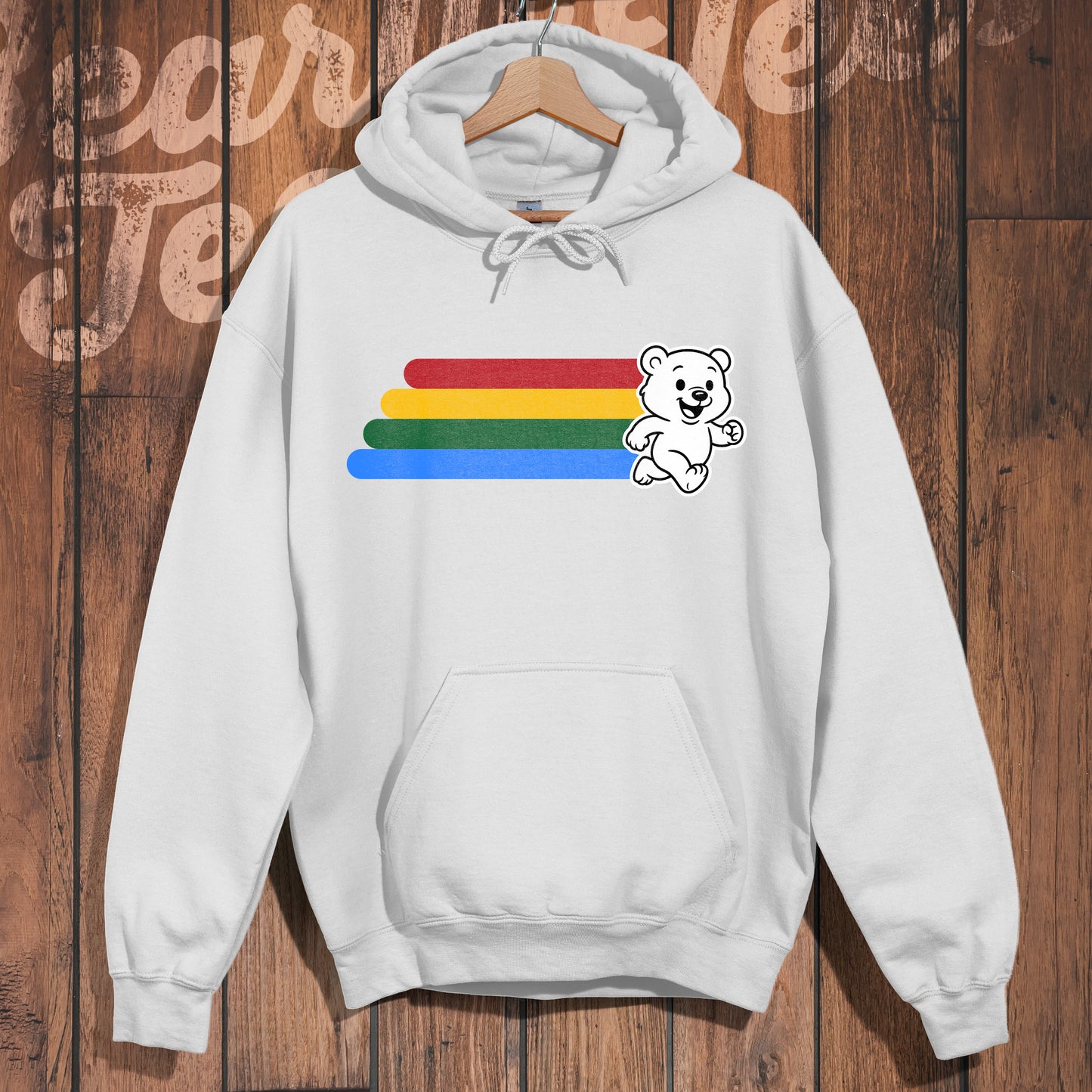 Running Bear Hoodie