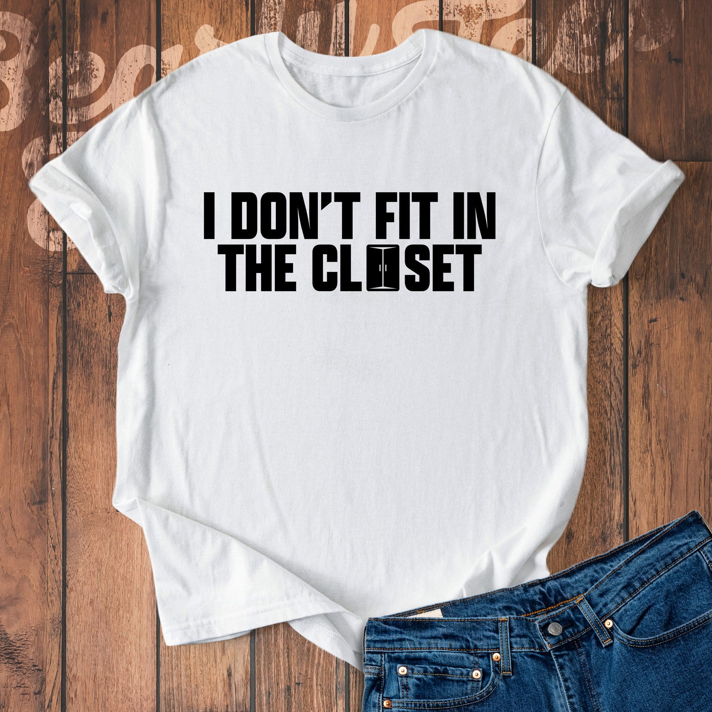 I don't fit in the closet